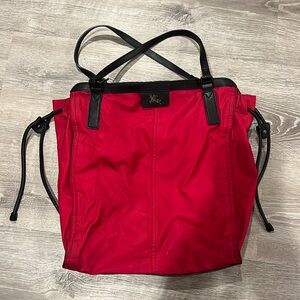 Burberry red bag